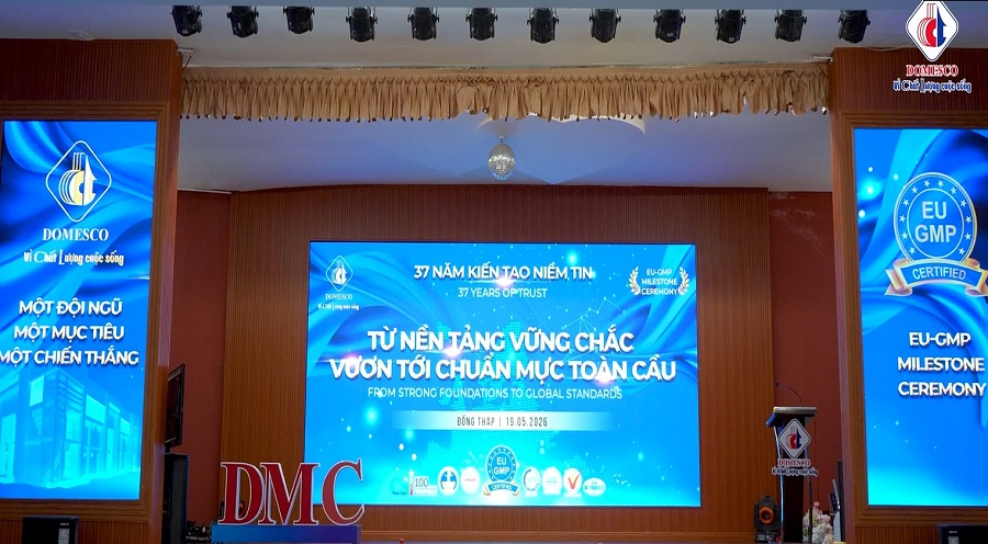 DOMESCO – 37 NĂM KIẾN TẠO NIỀM TIN – TỪ NỀN TẢNG VỮNG CHẮC VƯƠN TỚI CHUẨN MỰC TOÀN CẦU